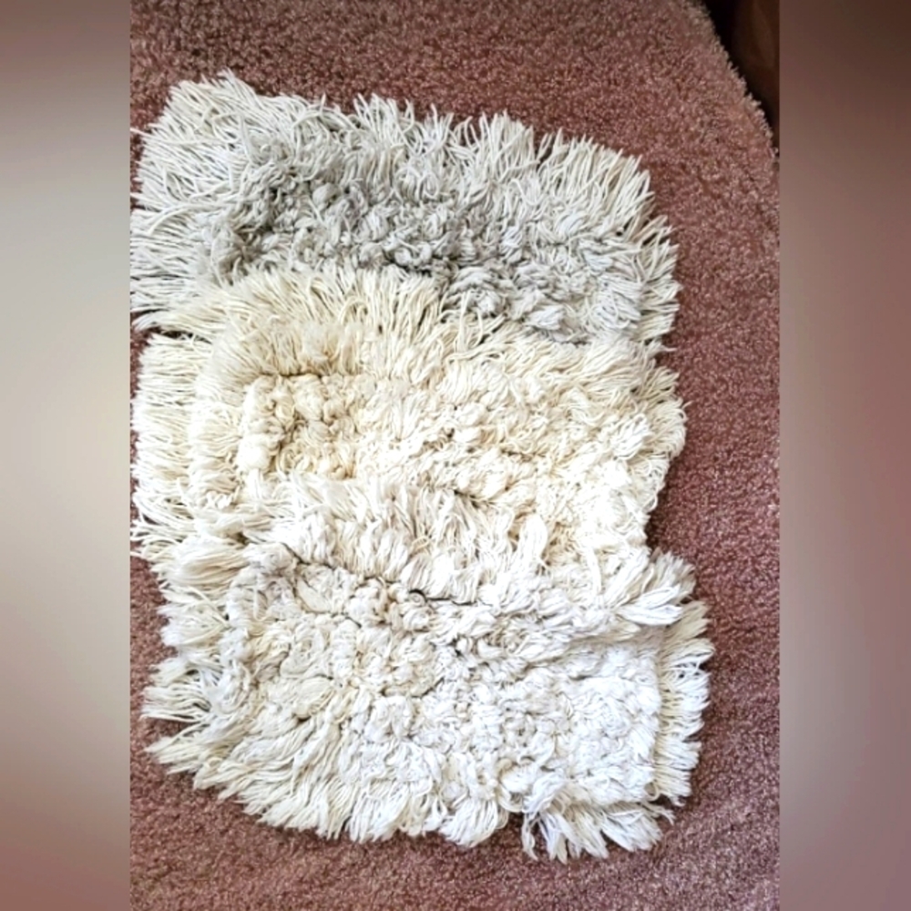 3 Boardwalk 1312 12" x 5" Commercial Cotton Dust Mops Head